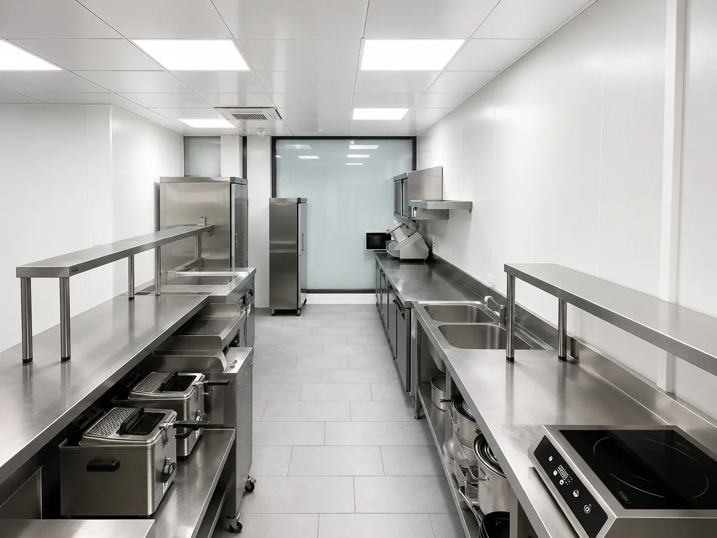 The professional kitchen in Kembs
